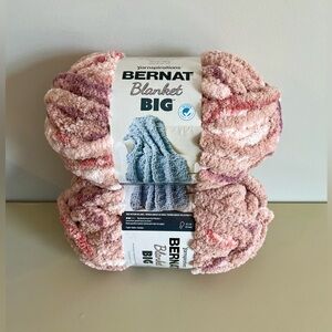 Yarnspirations Bernat Blanket Big Yarn Duo in Discontinued Floral Splash